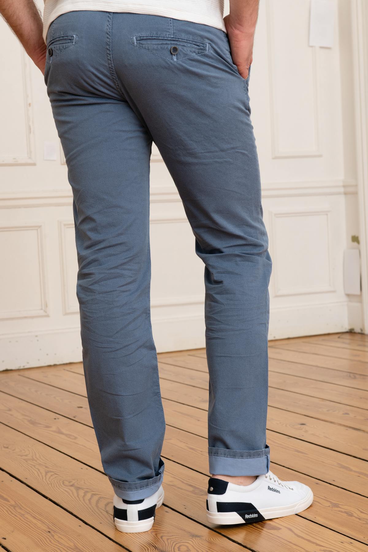 Men's indigo blue pants - Image n°6