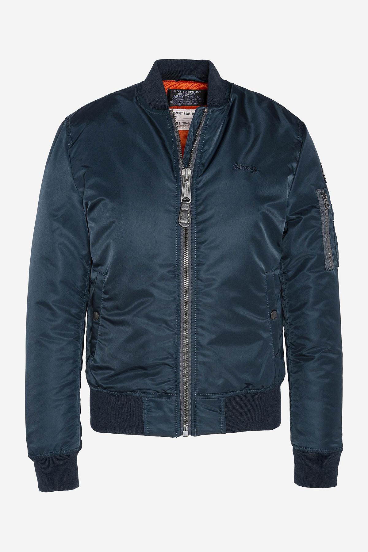 MA-1 women's navy blue bomber jacket - Image n°6