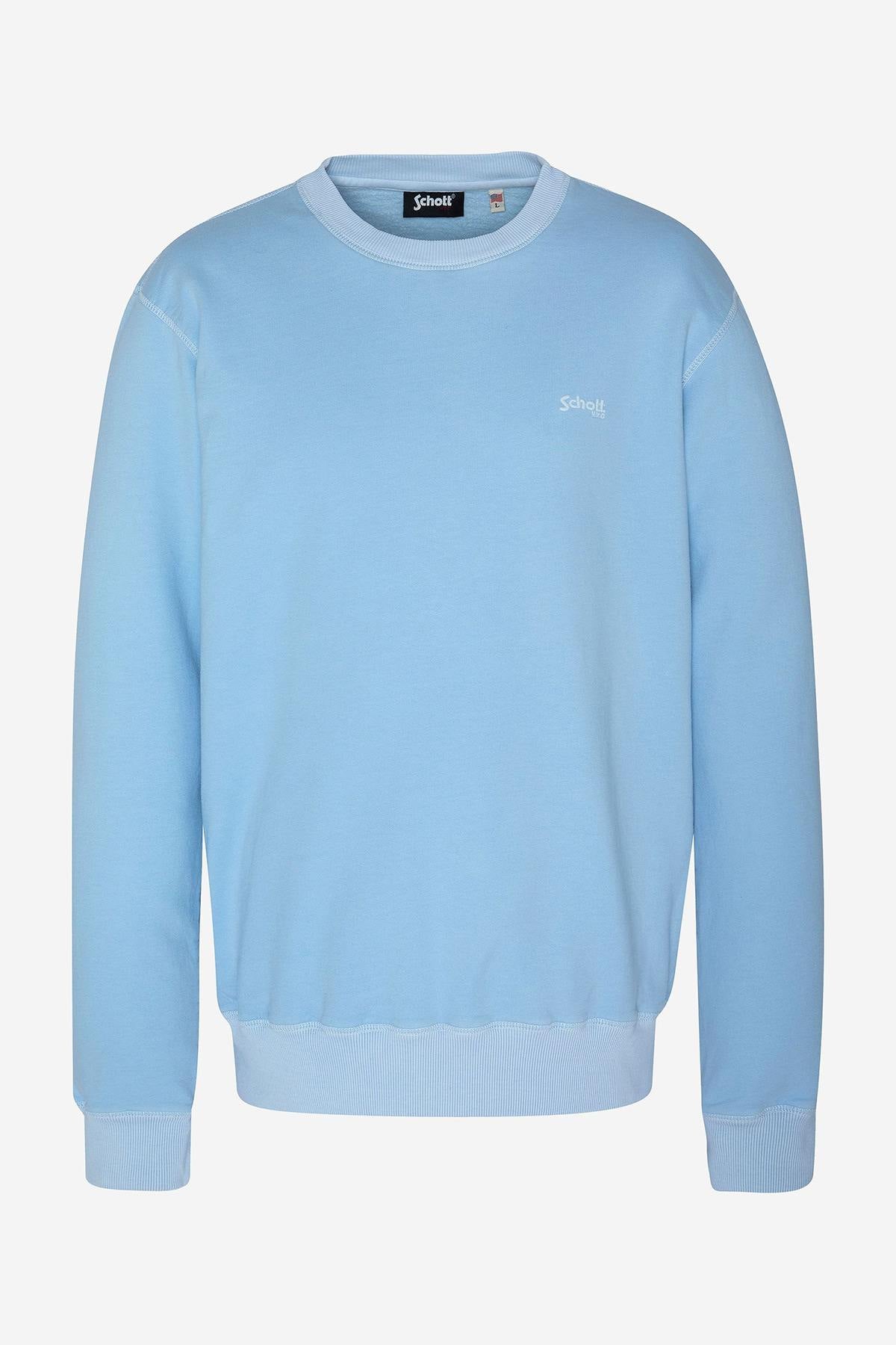 Men's sky blue sweater - Image n°1