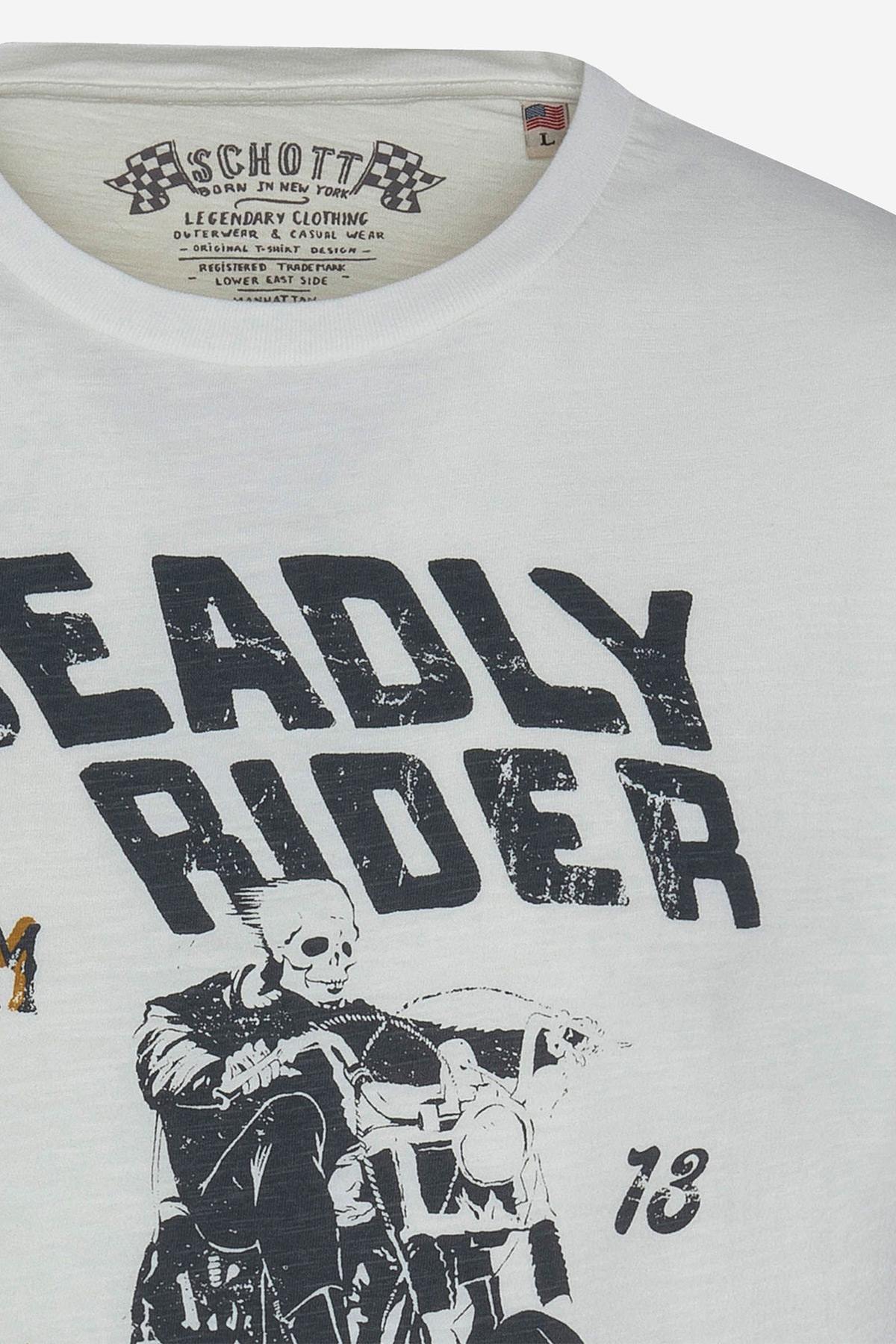 Deadly Rider white t-shirt - Image n°2