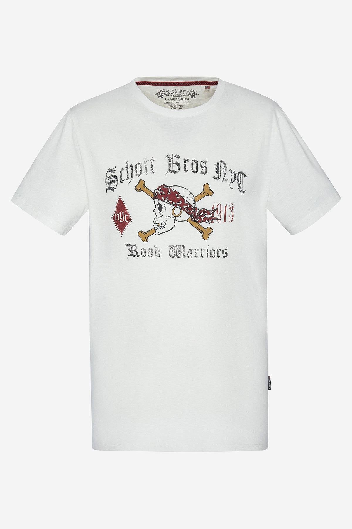 White Road Warriors T-shirt - Image n°1