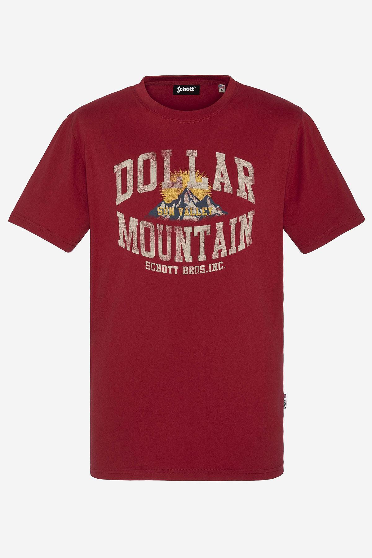 Red Dollar Mountain T-shirt - Image n°1