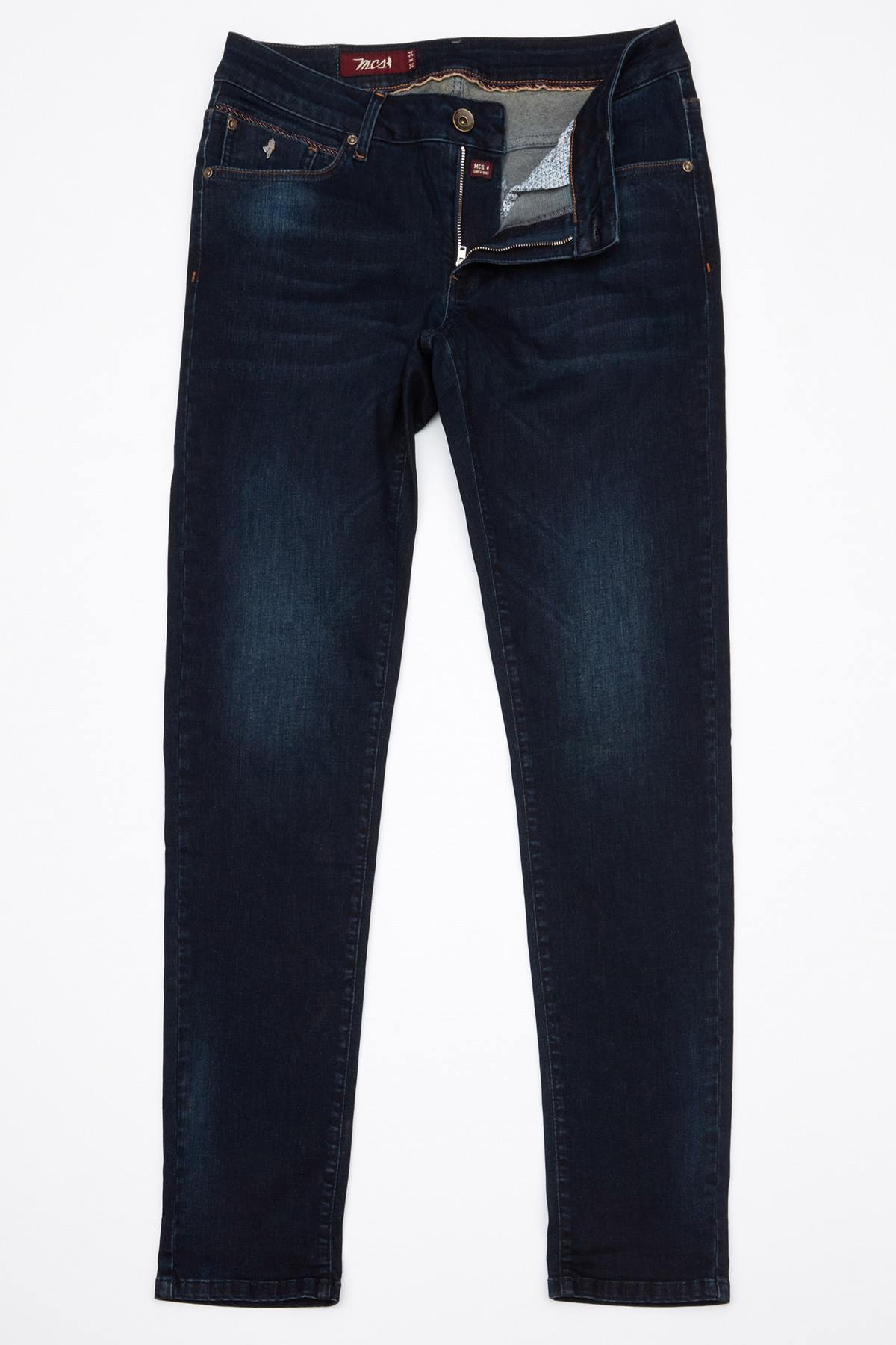 Men's regular fit blue jeans - Image n°3