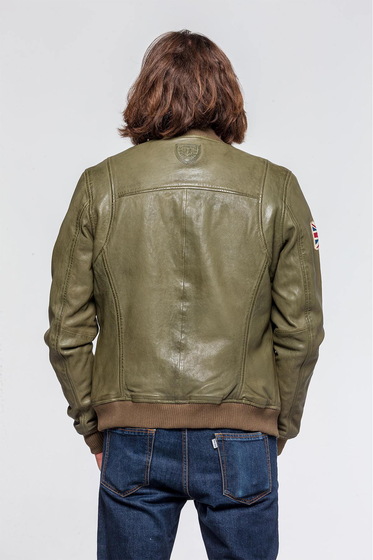 Royal Air Force khaki bomber jacket - Image n°2