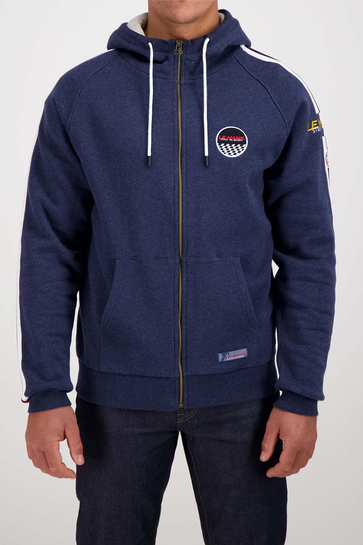 Steve McQueen Le Mans sportswear hooded jacket - Image n°2