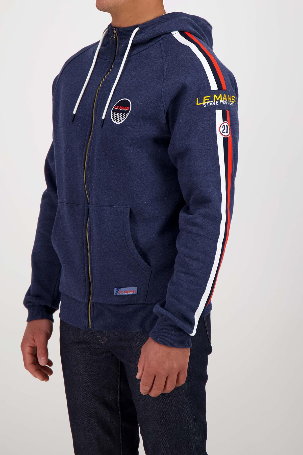 Steve McQueen Le Mans sportswear hooded jacket - Image n°1