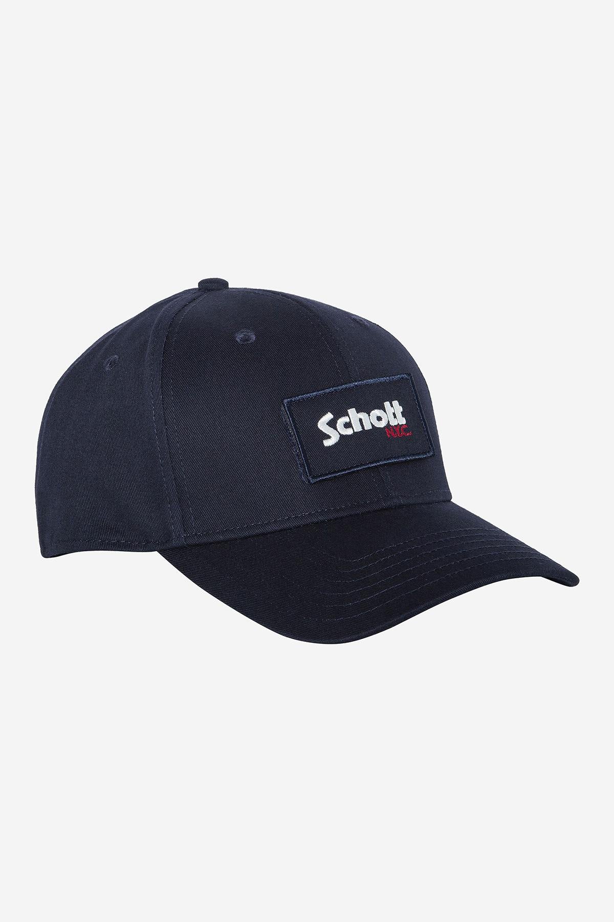 Navy blue cap with detachable velcro - Image n°3