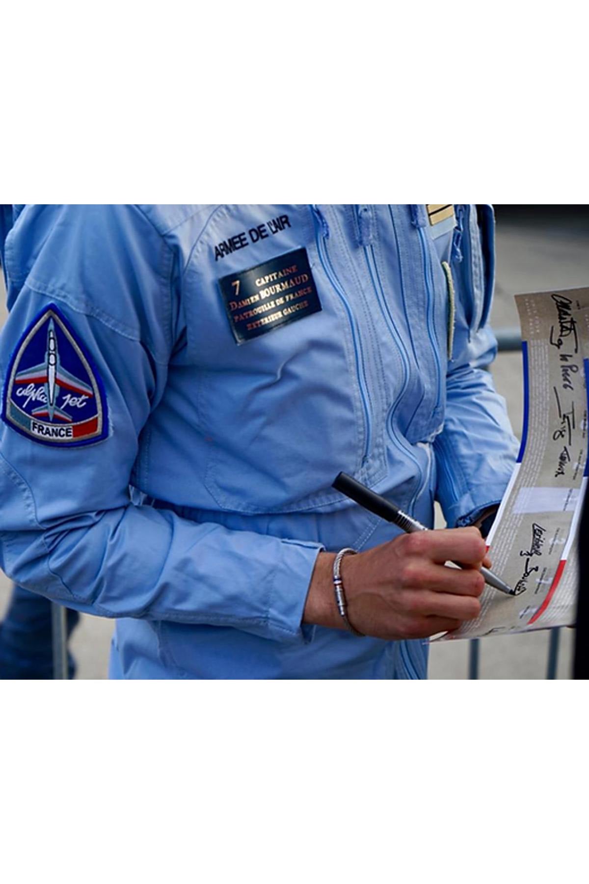 Official bracelet of Patrouille de France personnel - Image n°7