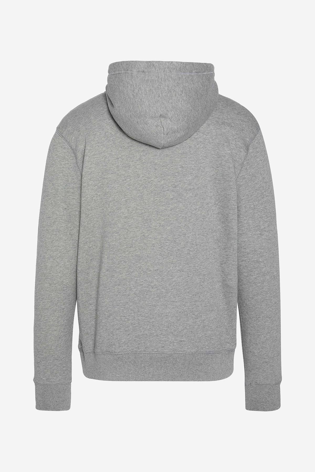 Heather gray hoodie - Image n°3