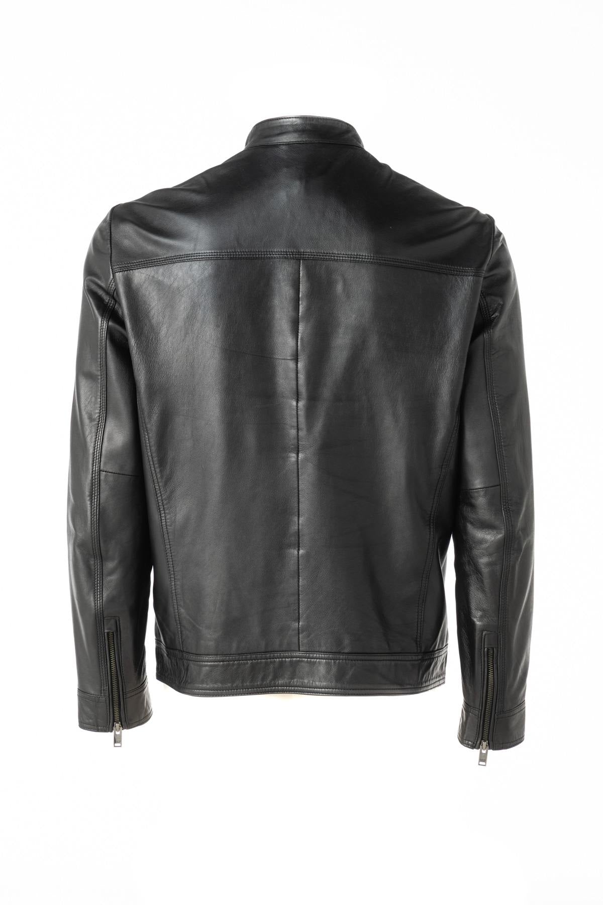  Classic sheepskin leather jacket - Image n°2