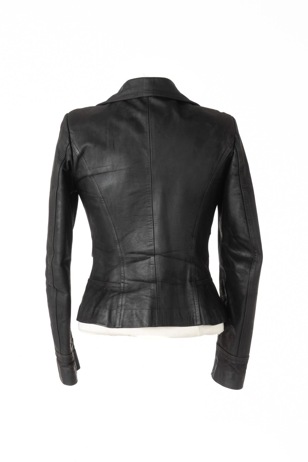 Perf style buffalo leather jacket - Image n°2