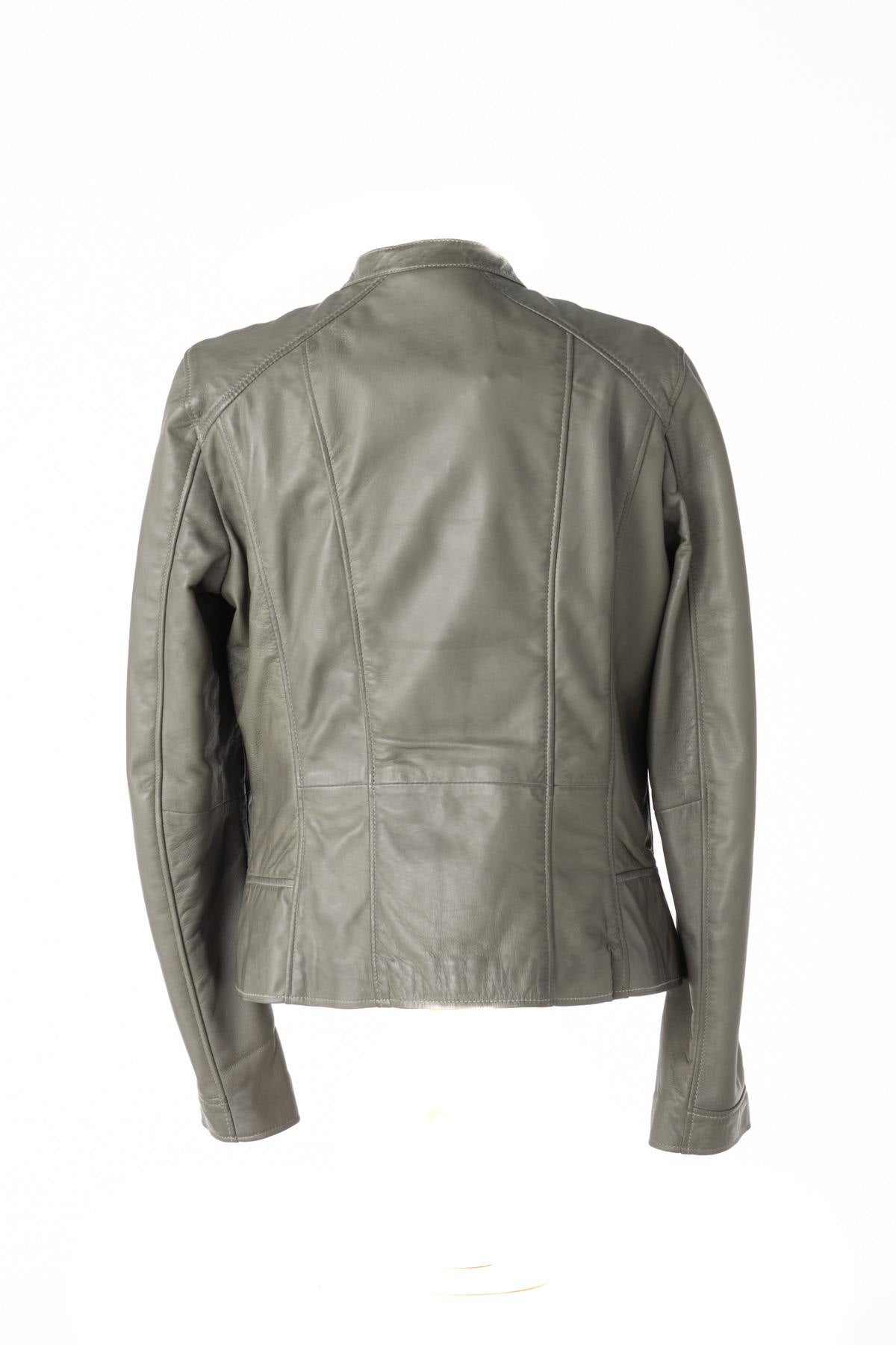 Women's fine gray jacket - Image n°2