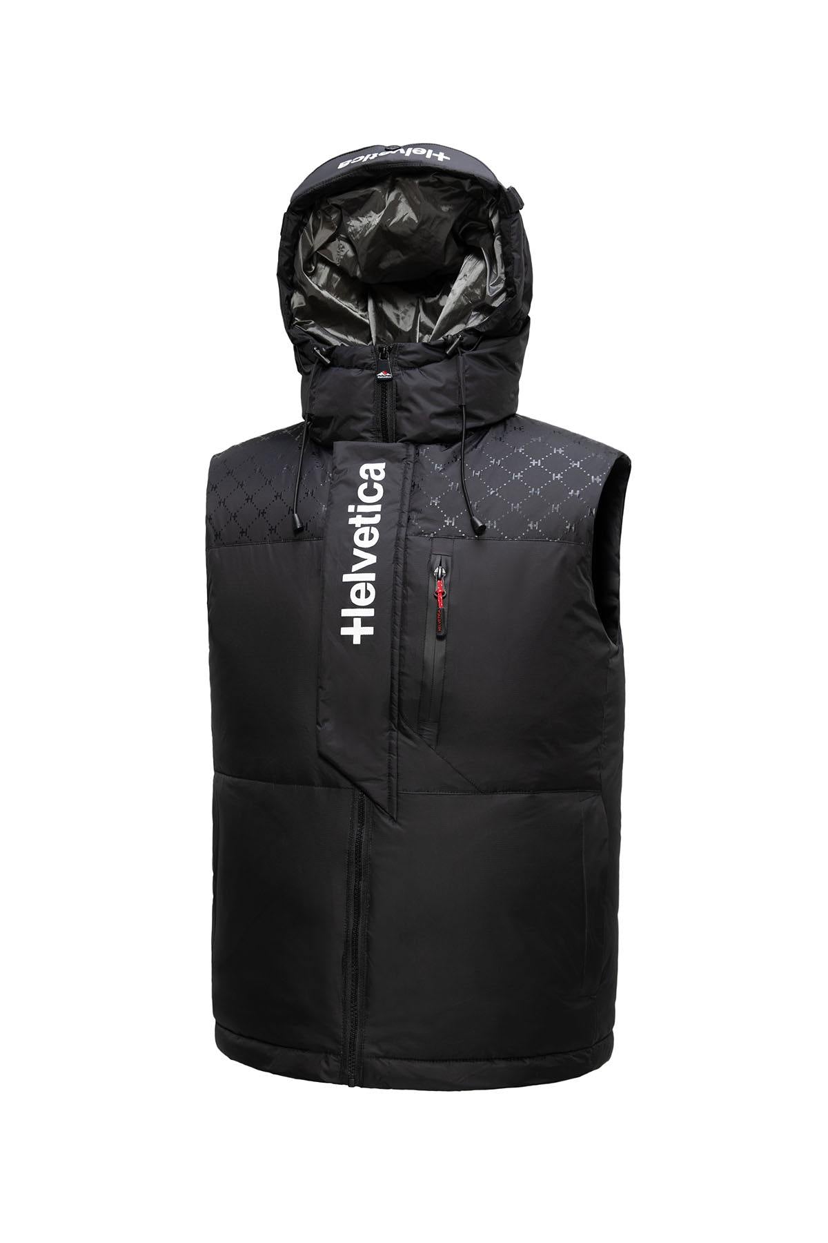 Sleeveless mountain down jacket - Image n°8