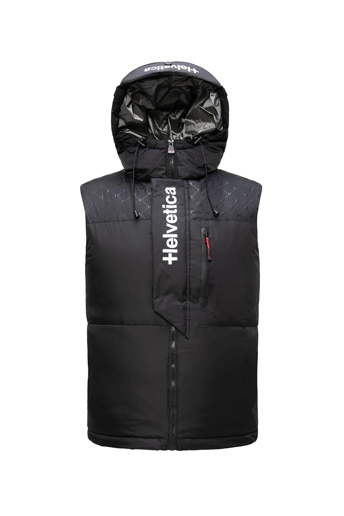 Sleeveless mountain down jacket - Image n°1