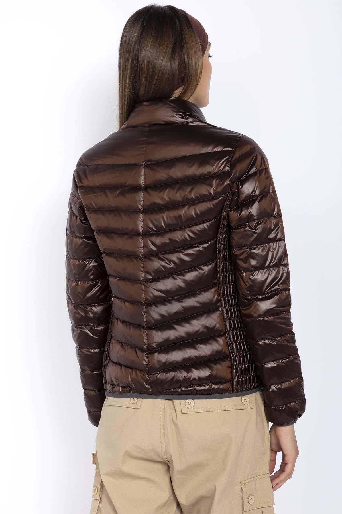 Lightweight duck feather down jacket - Image n°3