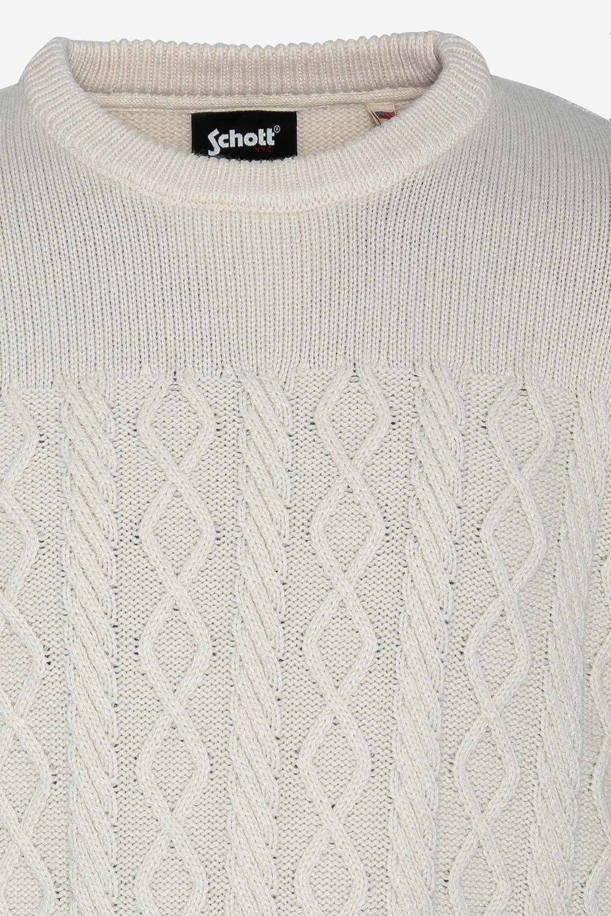 Recycled white sweater - Image n°2