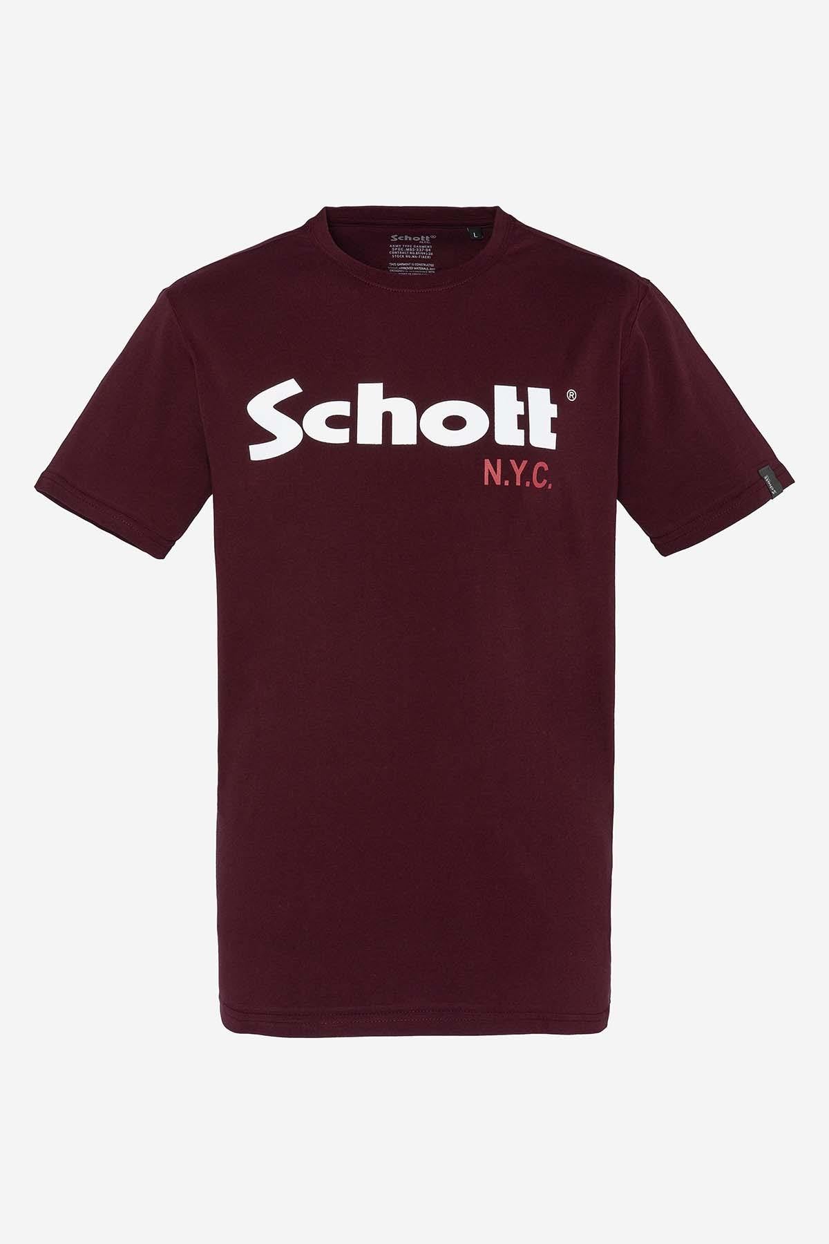 Pack of 2 khaki and burgundy t-shirts - Image n°4