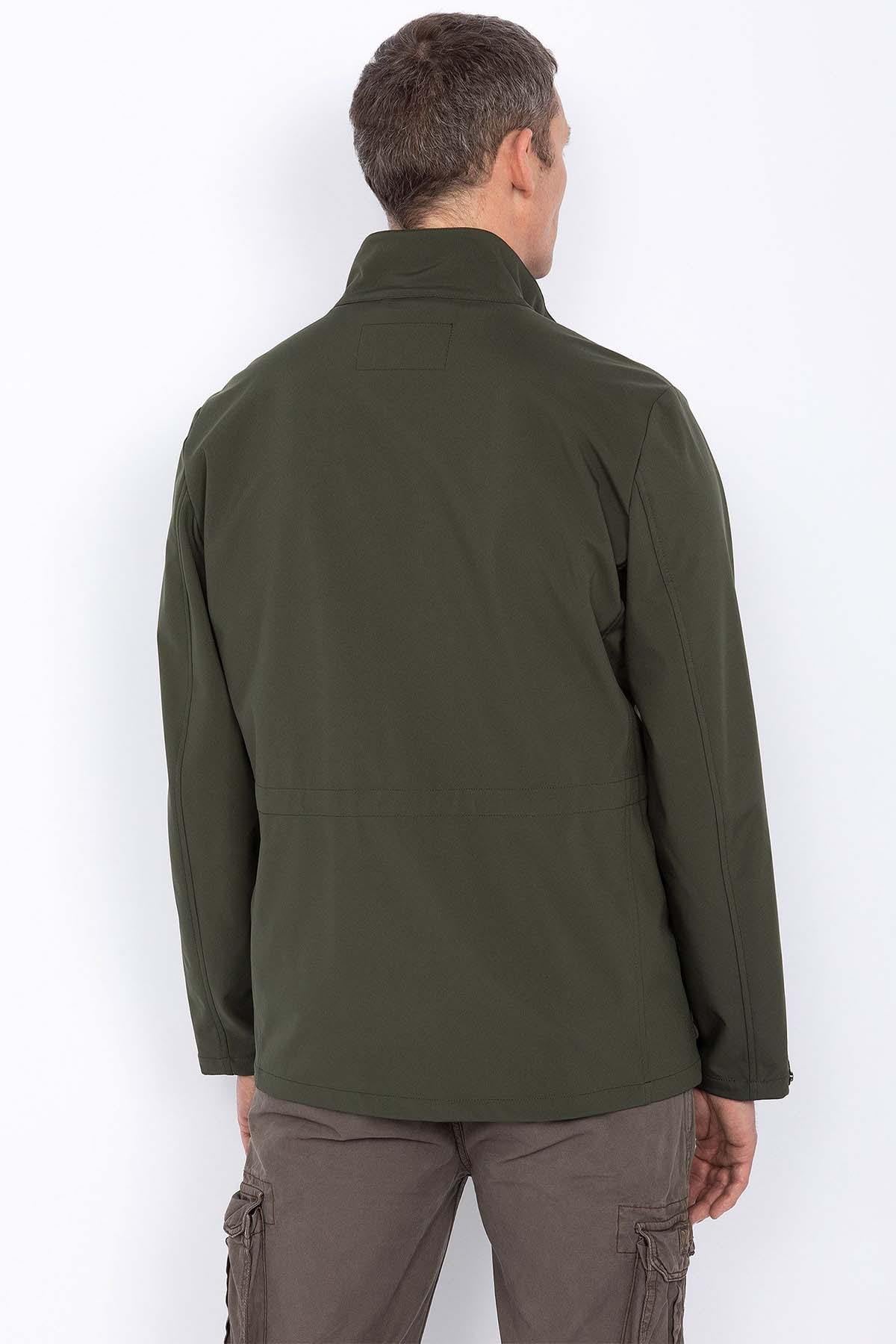 Men's khaki combat jacket - Image n°3