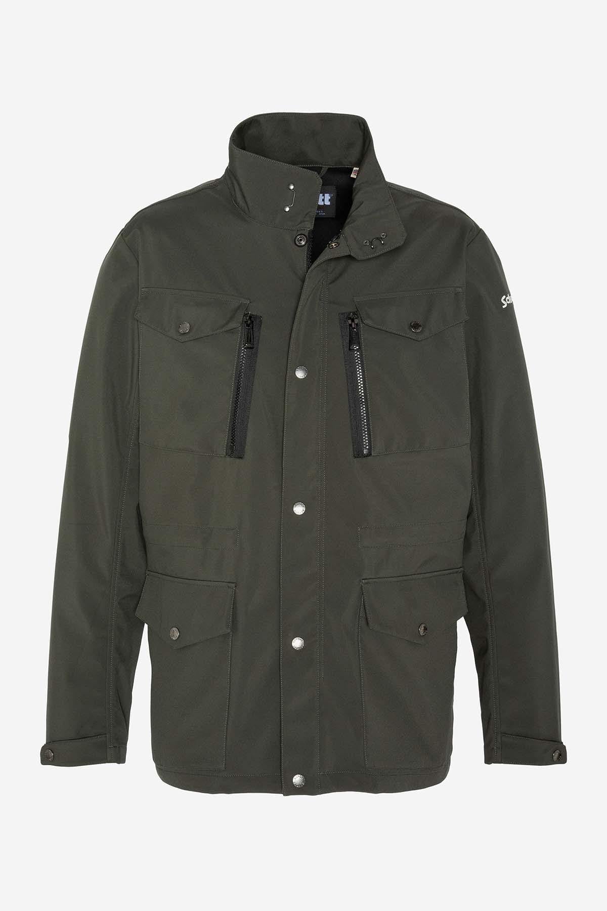 Men's khaki combat jacket - Image n°5