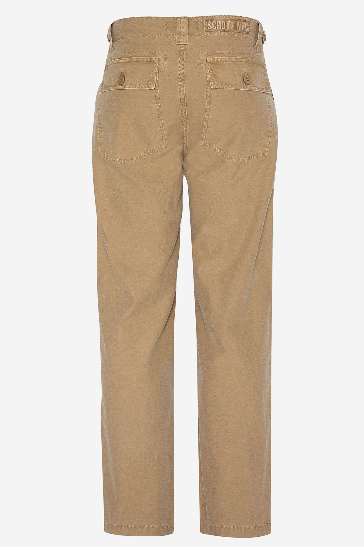 Beige cotton pants - Image n°5