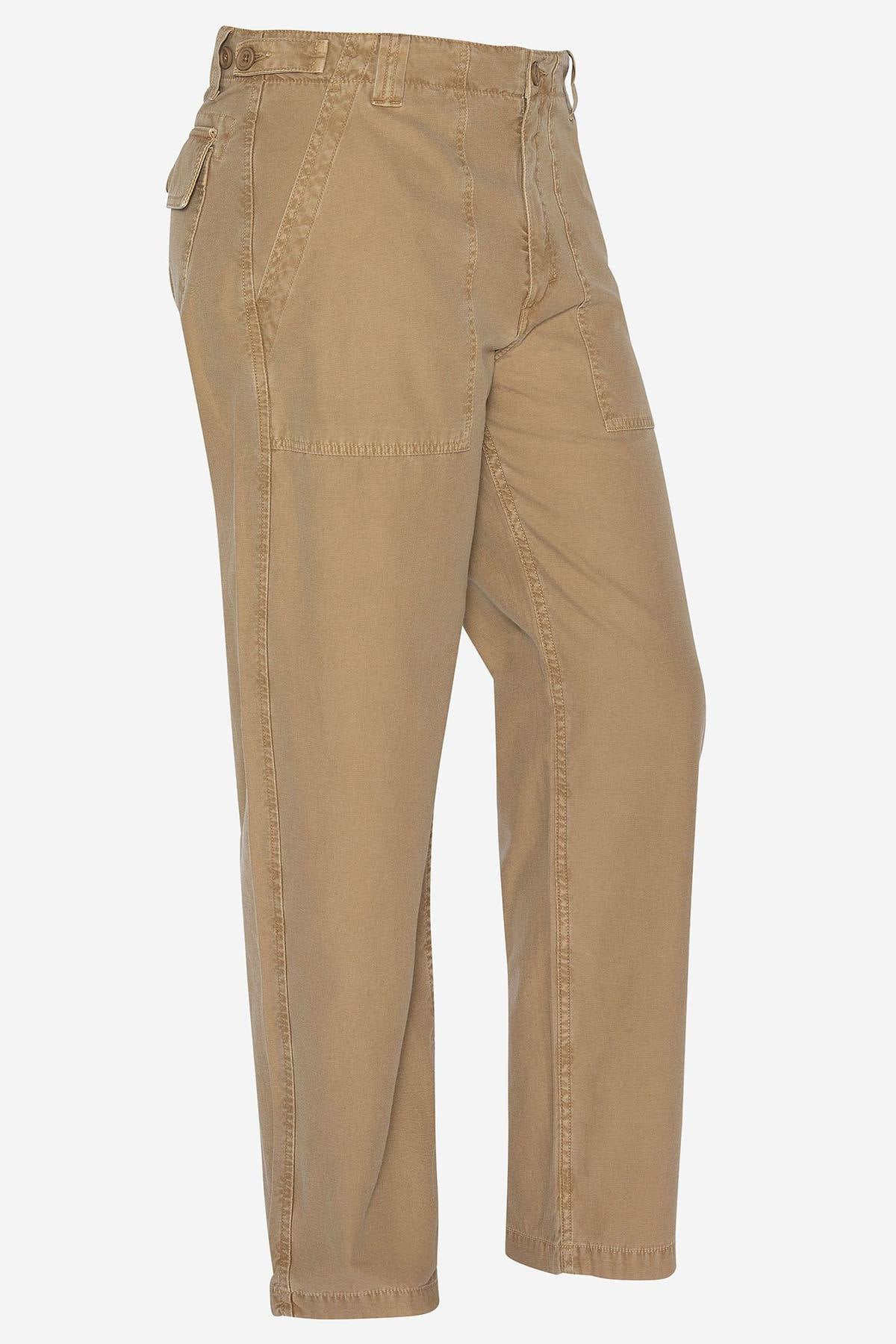 Beige cotton pants - Image n°4