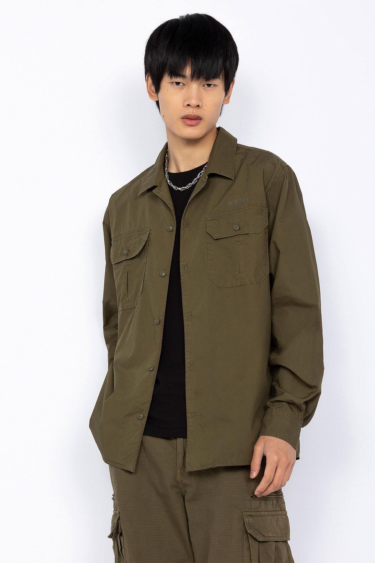 Men's Khaki Shirt - Image n°1