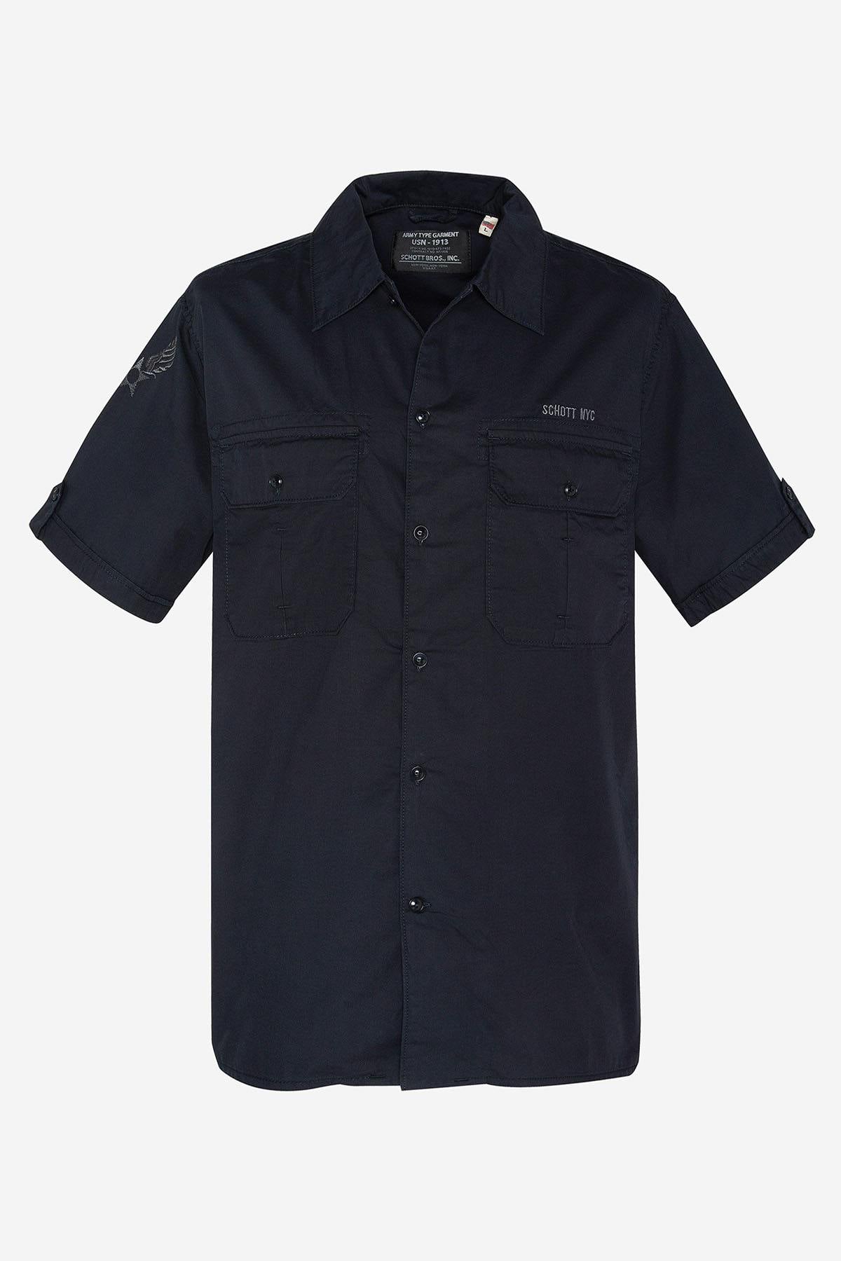 Men's Navy Blue Shirt - Image n°2