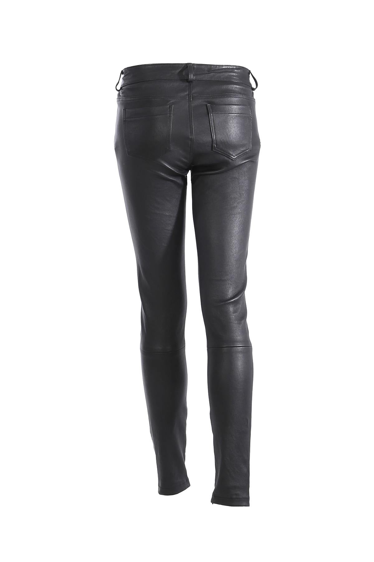 Oakwood women's sheepskin leather pants - Image n°10