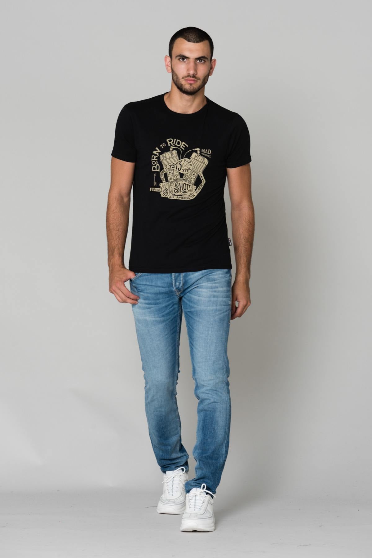 Schott men’s t-shirt - Image n°2